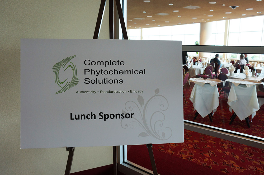 2015 bhbs complete phytochemical solutions lunch sponsorship sign